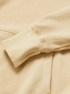 Les Tien - Garment-Dyed Cotton-Jersey Hoodie - Neutrals