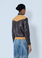 Kiko Kostadinov Konrad Leather Jacket