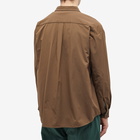 And Wander Men's Lightweight Cloth Shirt in Brown