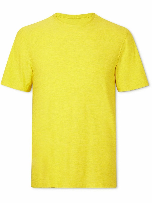 Photo: Outdoor Voices - All Day Stretch-Jersey T-Shirt - Yellow