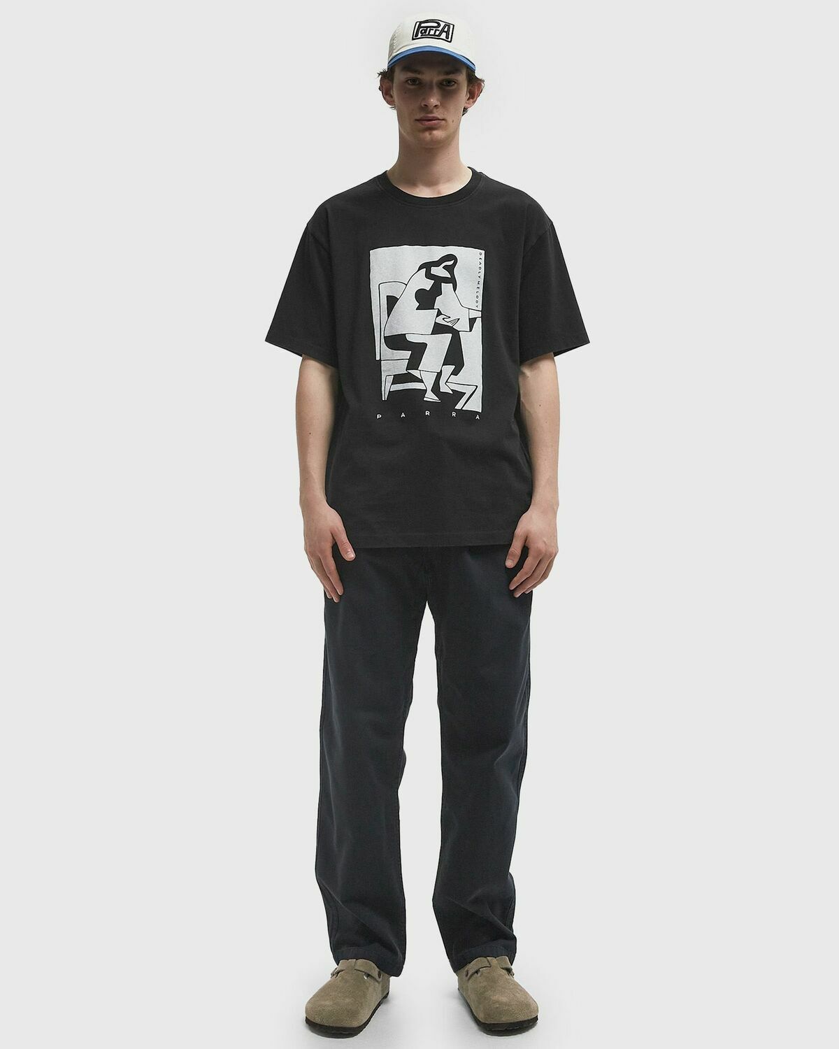 By Parra The confession t-shirt Black Mens Shortsleefe