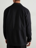 Ghiaia Cashmere - Wool-Flannel Jacket - Black