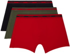 Hugo Three-Pack Multicolor Boxer Briefs