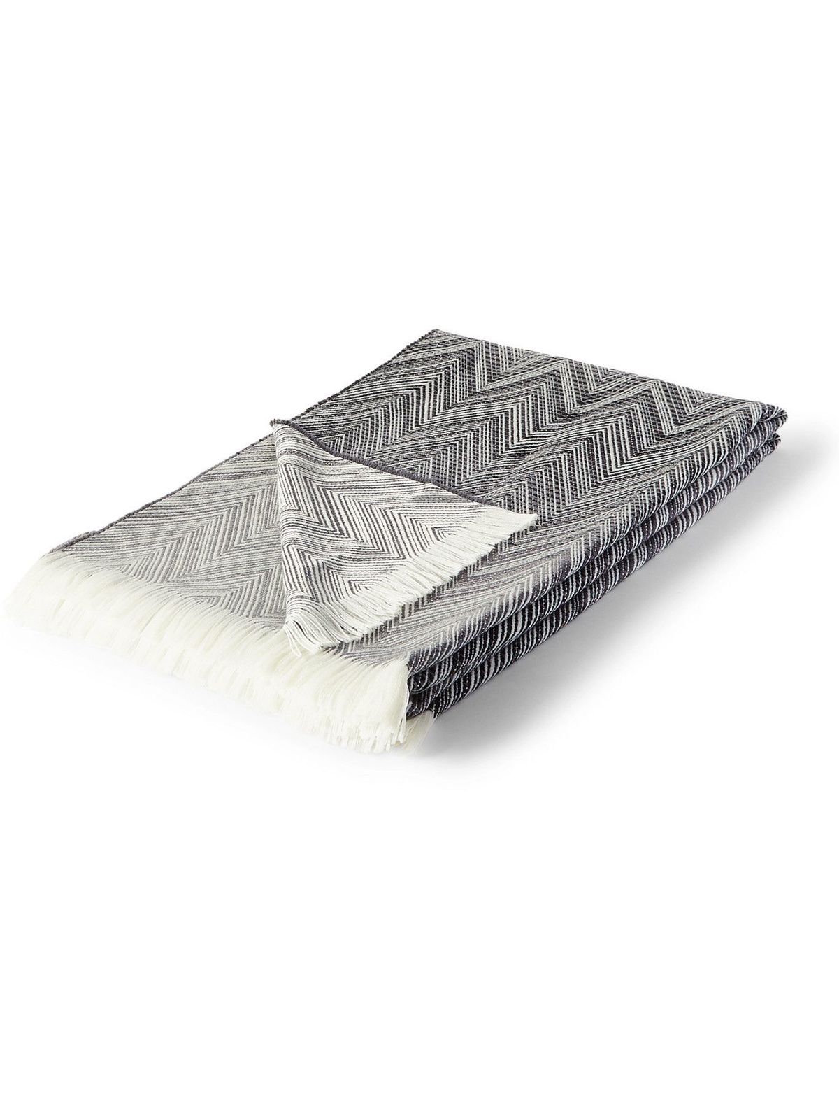 Missoni Home Timmy Fringed Wool Throw Missoni Home
