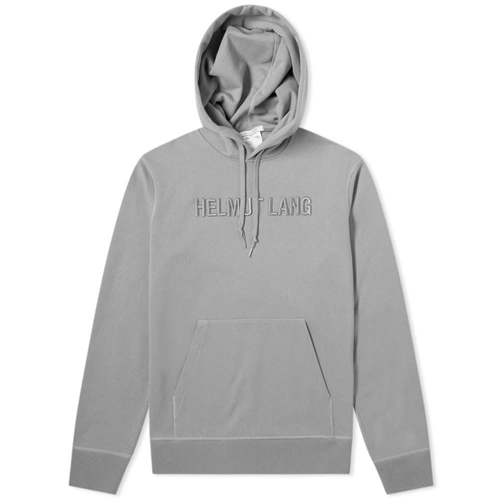 Photo: Helmut Lang Embroidered Logo Popover Hoody