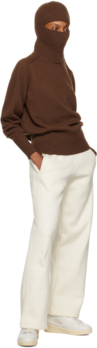 VAARA Brown Balaclava Hoodie