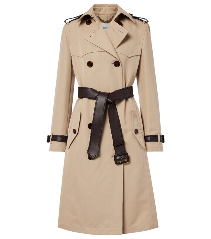 Photo: Burberry Foxfield silk and cotton trench coat