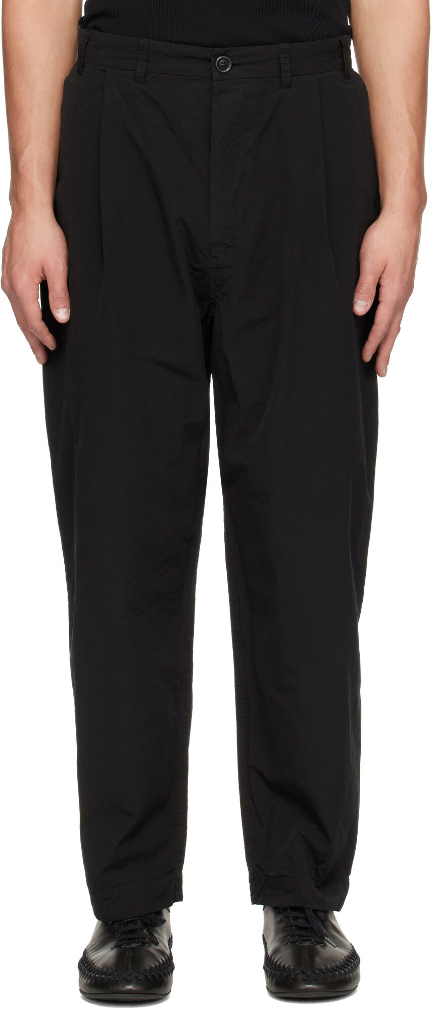 CASEY CASEY Black Basil Trousers