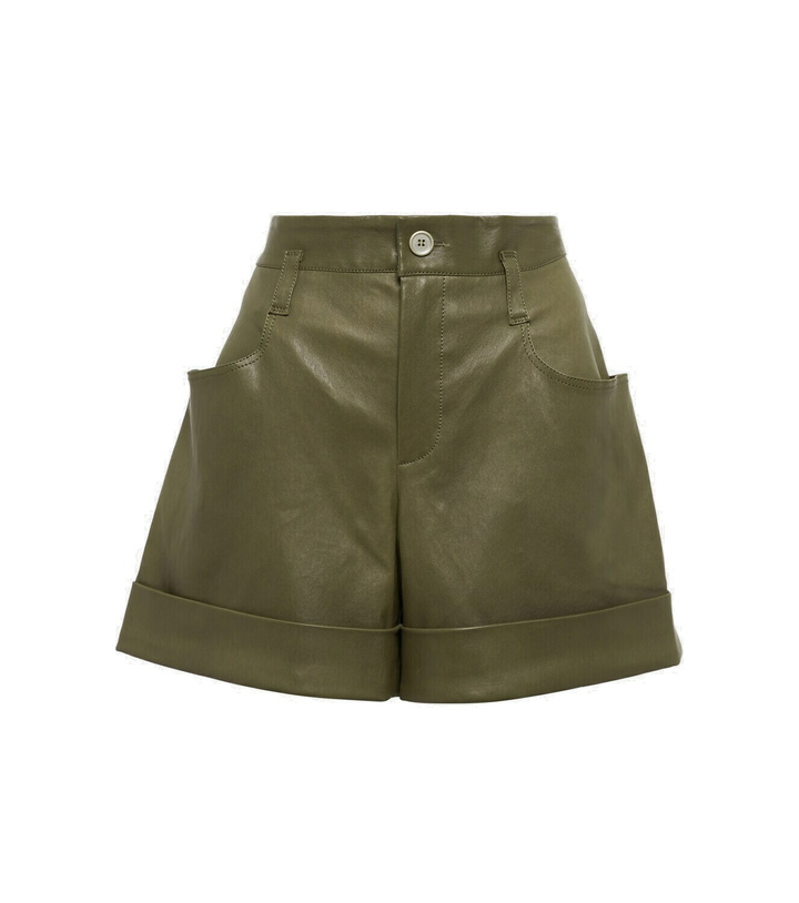 Photo: Stouls Tuco high-rise leather shorts