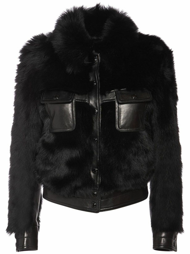 Photo: TOM FORD Soft Shearling Leather Jacket