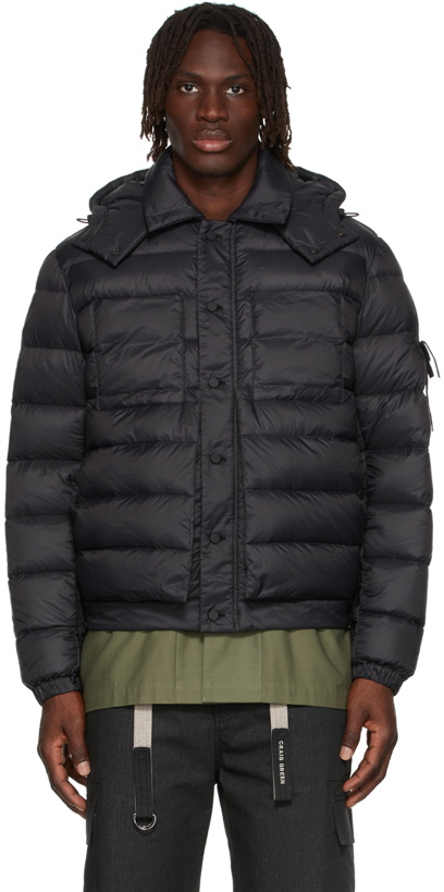 Photo: Craig Green Black Down Hooded Work Jacket