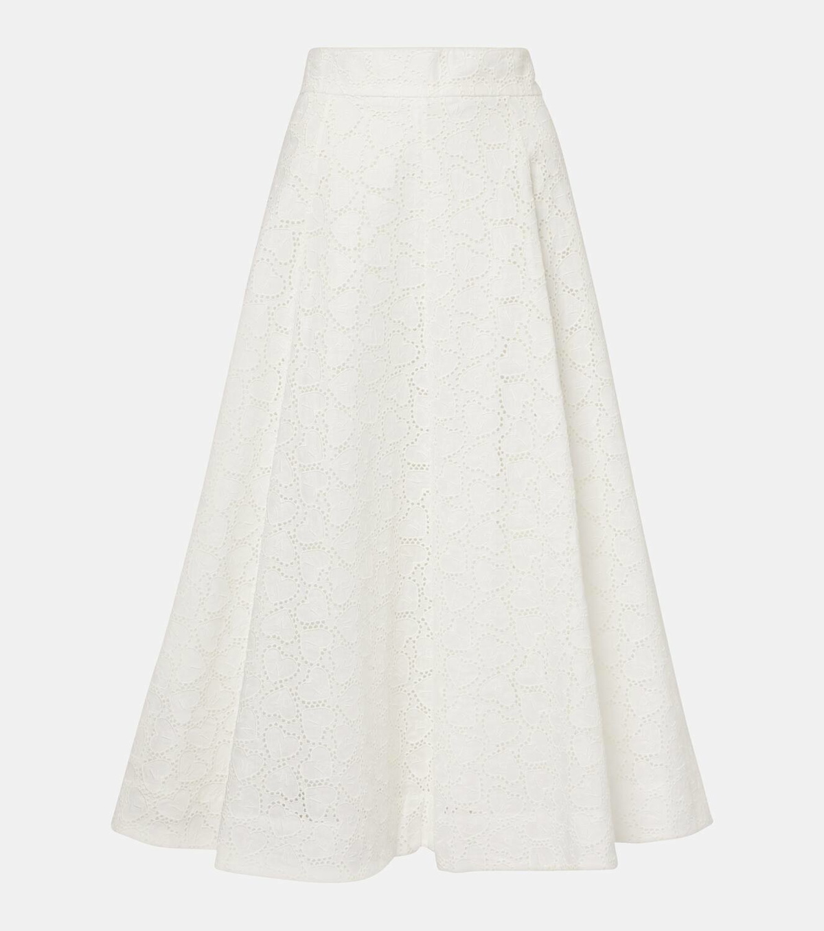 【Zimmermann】Crush Embroidered linen midi skirt Zimmermann Crush Embroidered linen midi skirt Zimmermann