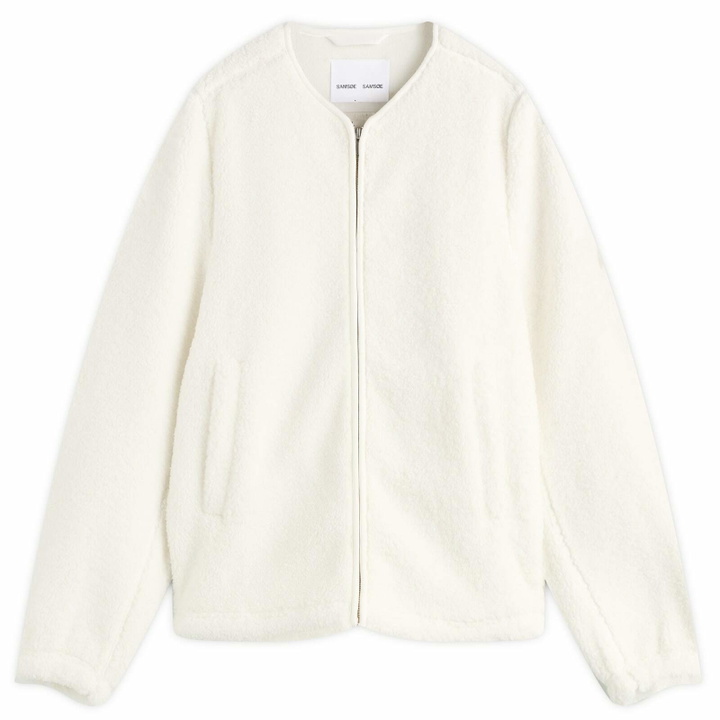 Photo: Samsøe Samsøe Women's Saautumn Fleece Jacket in Clear Cream