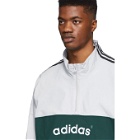 adidas Originals Grey and Green Archive Track Jacket