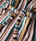 Missoni Aura Zigzag cotton bathrobe