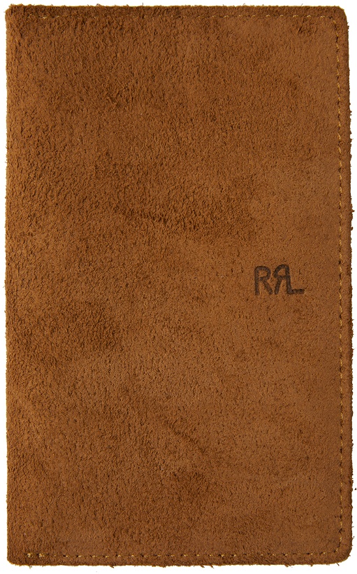 Photo: RRL Brown Suede Long Bifold Roughout Wallet