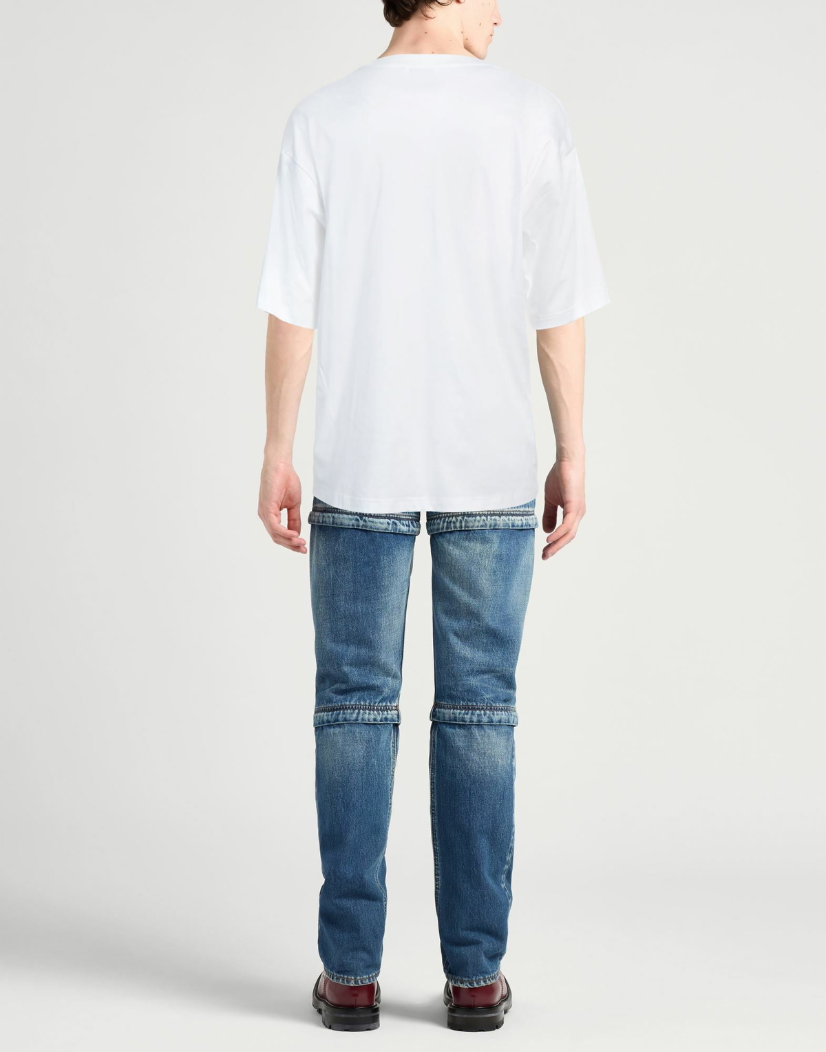 Lanvin Mens T-shirt in White