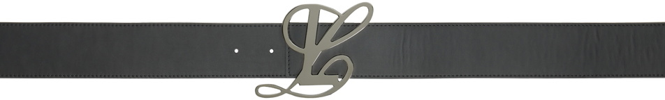 Luar Black Monogram Belt