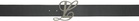 Luar Black Monogram Belt
