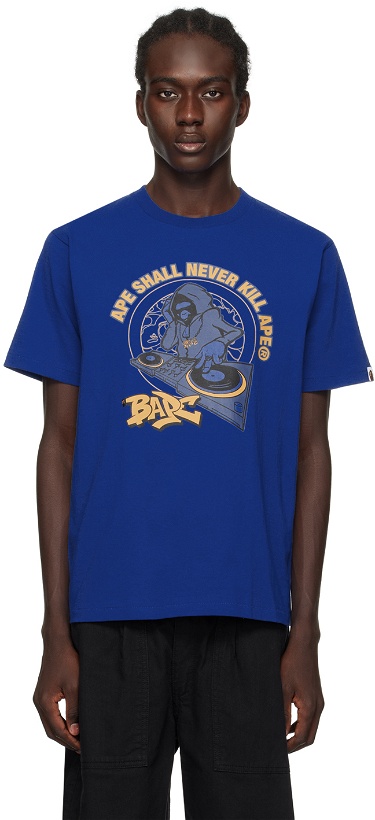 Photo: BAPE Blue Graphic T-Shirt