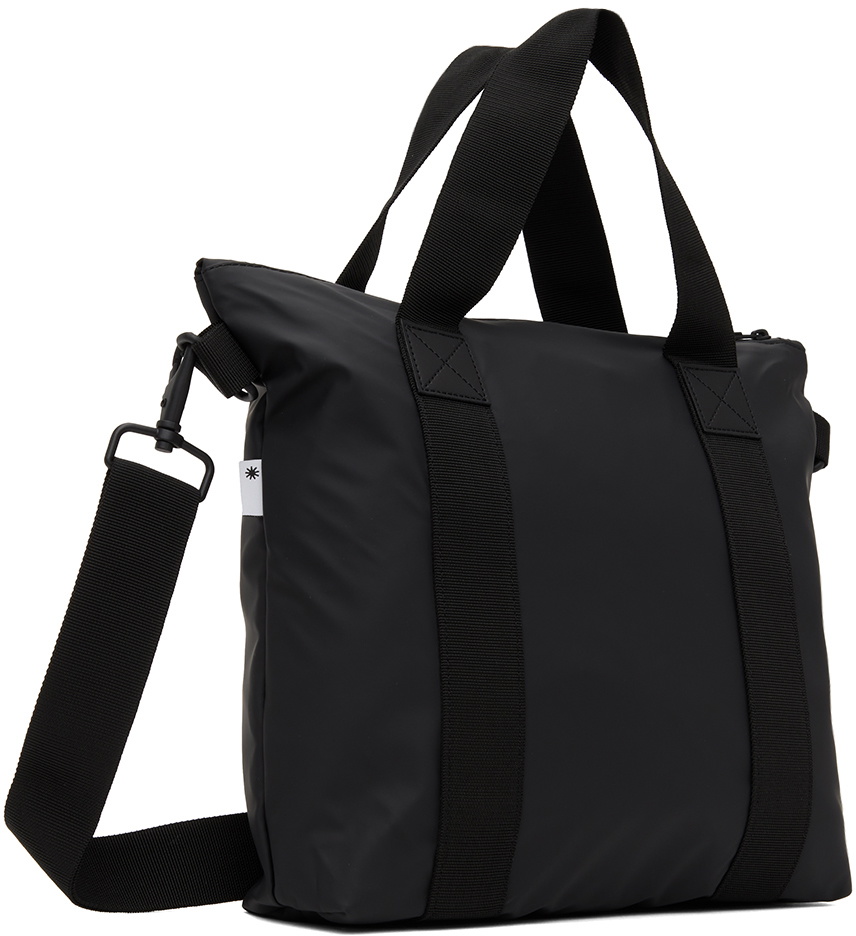 RAINS Black Mini Tote