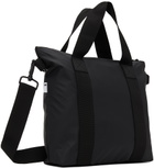 RAINS Black Mini Tote