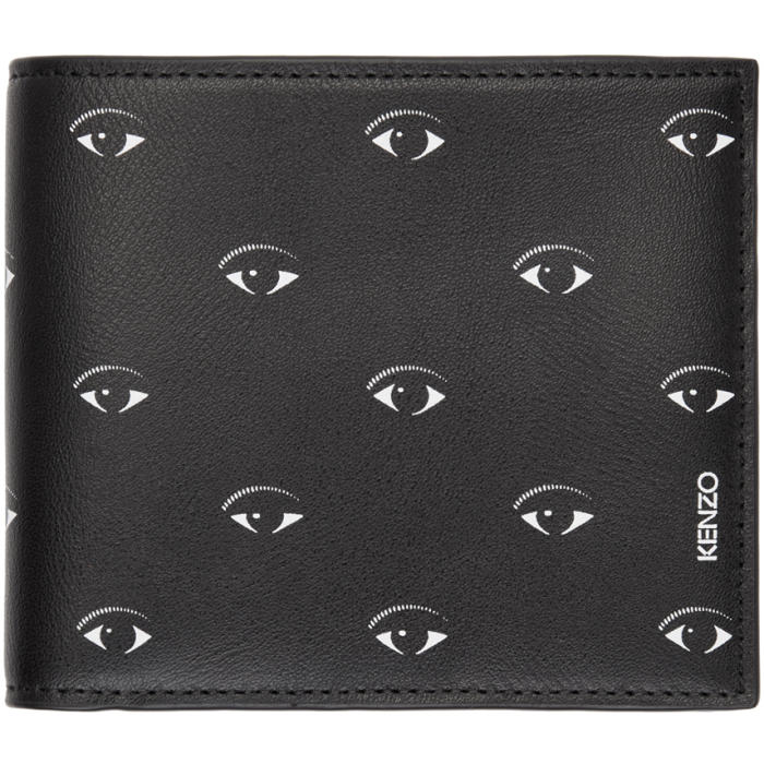 Kenzo leather eye wallet hotsell