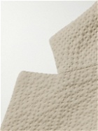 Paul Smith - Double-Breasted Cotton-Blend Seersucker Blazer - Neutrals
