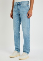 Replay Grover Straight-leg Jeans Light Blue