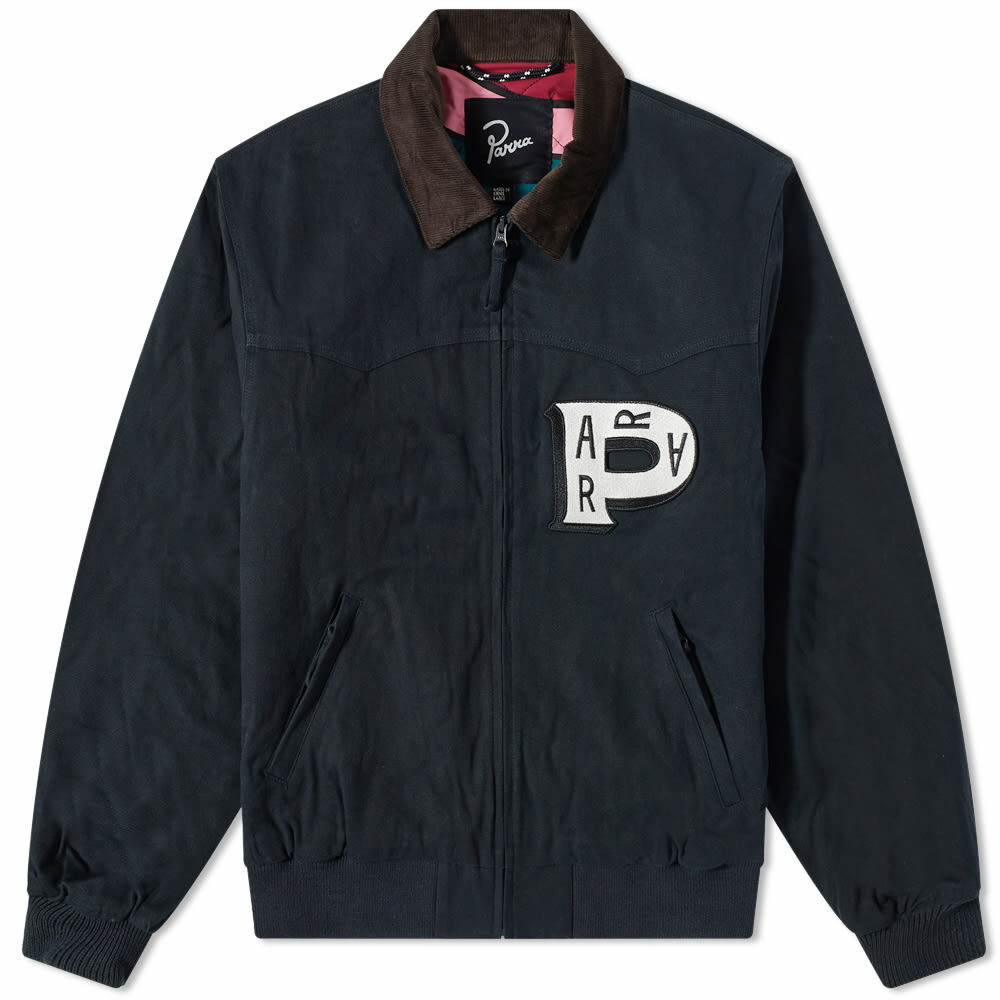 By Parra Men's Worked P Jacket in Navy Blue By Parra