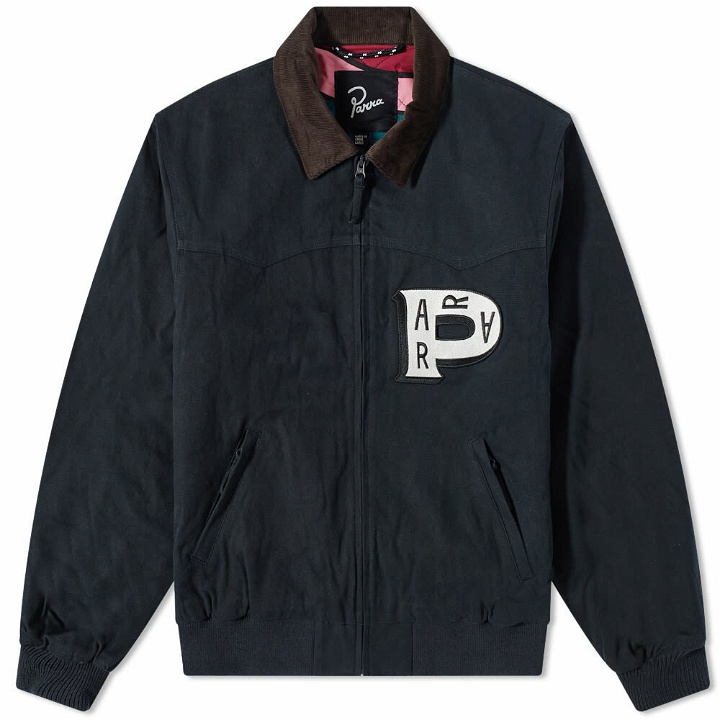 Photo: By Parra Men's Worked P Jacket in Navy Blue