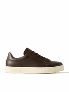 George Cleverley - Jack II Full-Grain Leather Sneakers - Brown