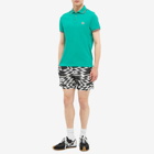 Moncler Men's Classic Logo Polo Shirt in Green