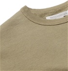 Outerknown - Printed Loopback Organic Cotton-Blend Jersey Sweatshirt - Green