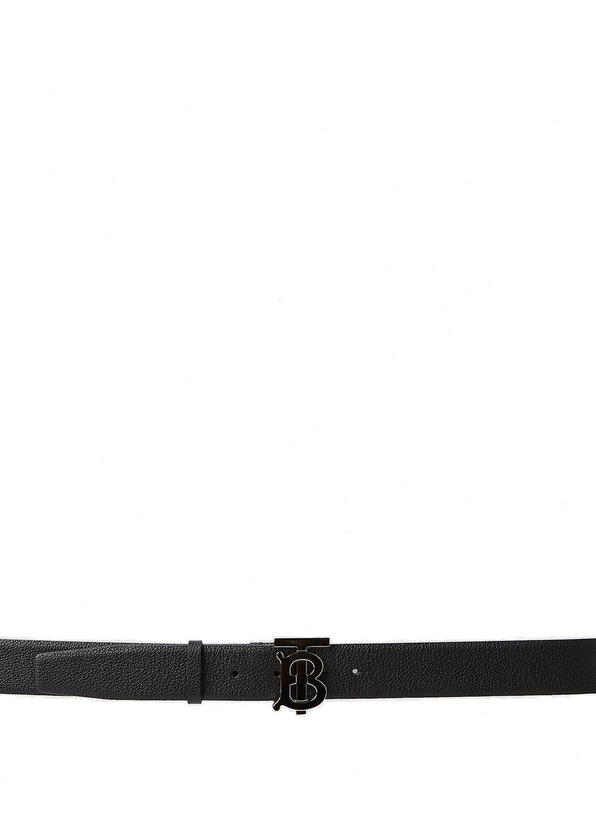 Photo: Reversible TB Monogram Belt in Black