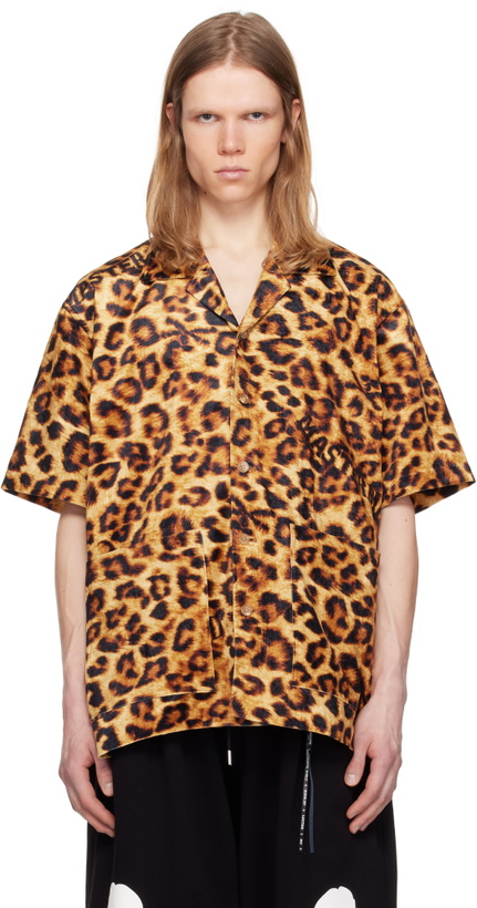 Photo: MASTERMIND WORLD Brown Leopard SS Shirt