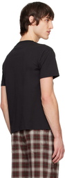 Praying Black Short Sleeve Print 'Slave' T-shirt
