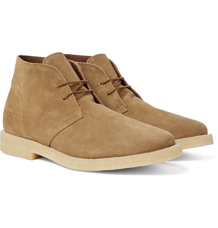Photo: Common Projects - Suede Desert Boots - Men - Sand