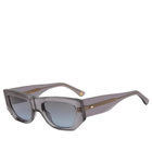 KIMEZE Men's Concept 1 Sunglasses in Grey Crystal 