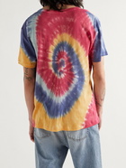 The Elder Statesman - Tie-Dyed Cotton and Cashmere-Blend Jersey T-Shirt - Multi