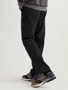 Rag & Bone - Fit 4 Carpenter Straight-Leg Cotton-Blend Canvas Trousers - Black