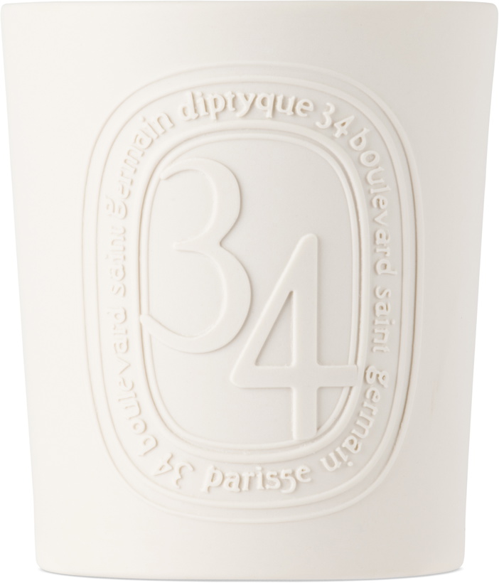Photo: diptyque Large 34 Boulevard Saint Germain Candle