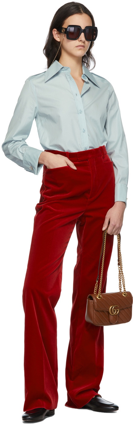 Gucci Velvet Pants for Women for sale | eBay