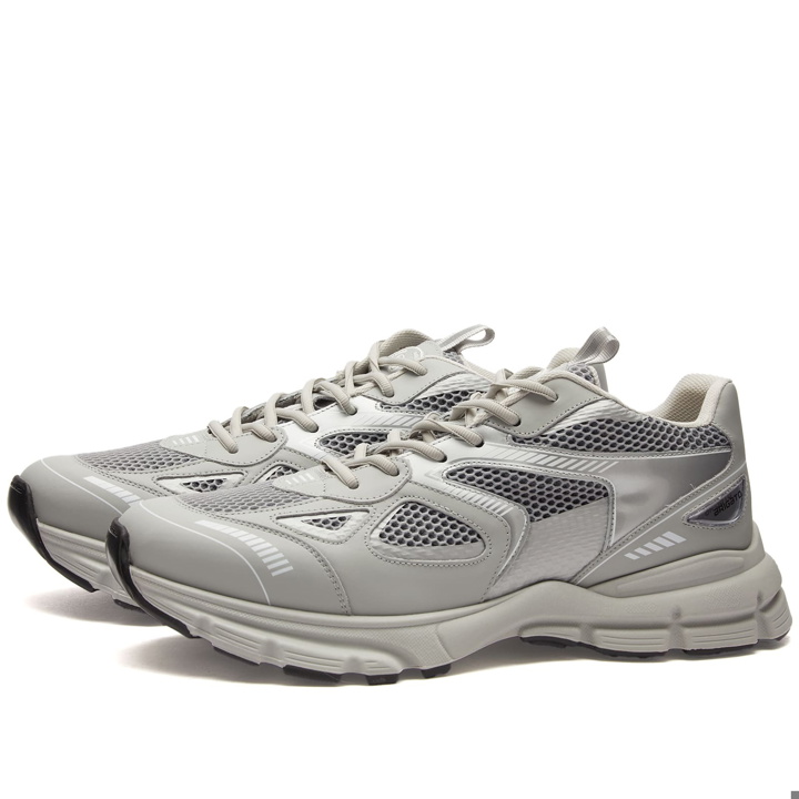 Photo: Axel Arigato Men's Marathon Runner Sneakers in Grey/Silver