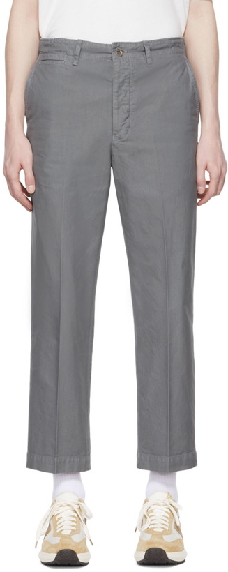 Photo: Visvim Gray Cotton Trousers