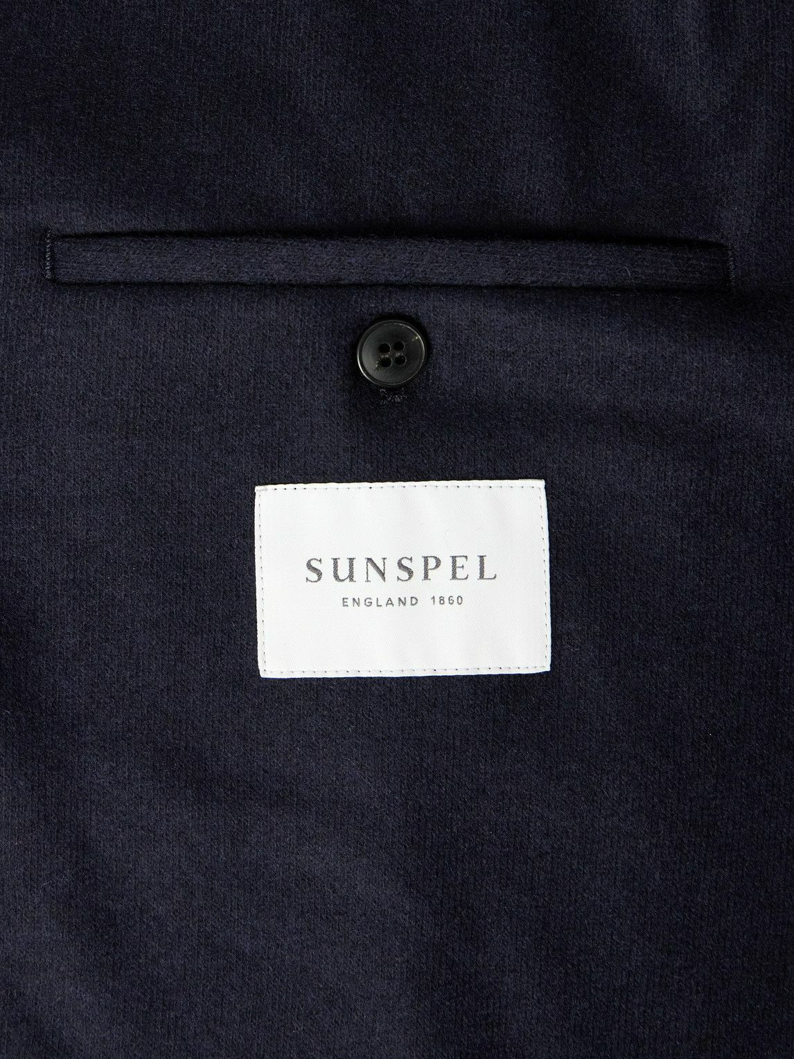Sunspel - Boiled-Wool Blazer - Blue