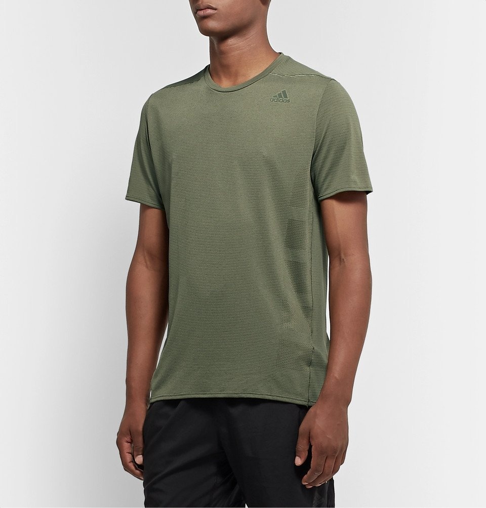 Luftfart skandale bison Adidas Sport - Supernova Climacool T-Shirt - Army green adidas