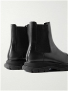 Alexander McQueen - Tread Exaggerated-Sole Leather Chelsea Boots - Black