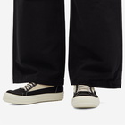 Rick Owens DRKSHDW Men's Vintage Sneaks Low Sneakers in Black/Milk