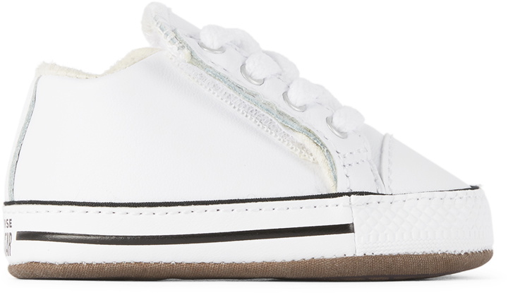 Photo: Converse Baby White Easy-On Chuck Taylor All Star Cribster Sneakers